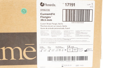 Ameda 17191 CustomFit Custom Breast Flanges 30.5 mm - Box of 12